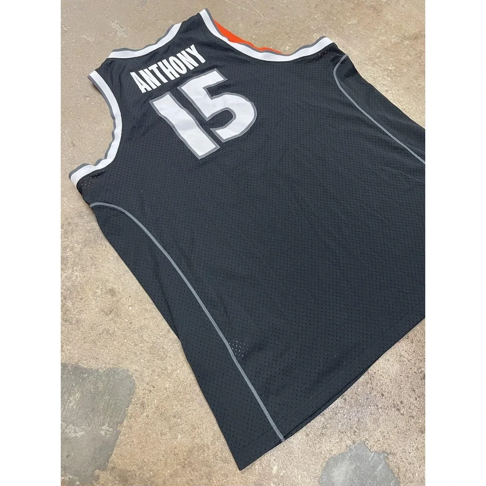 Vintage Syracuse‎ Orange Jersey Mens 3XL Black NCAA Basketball Nike Anthony